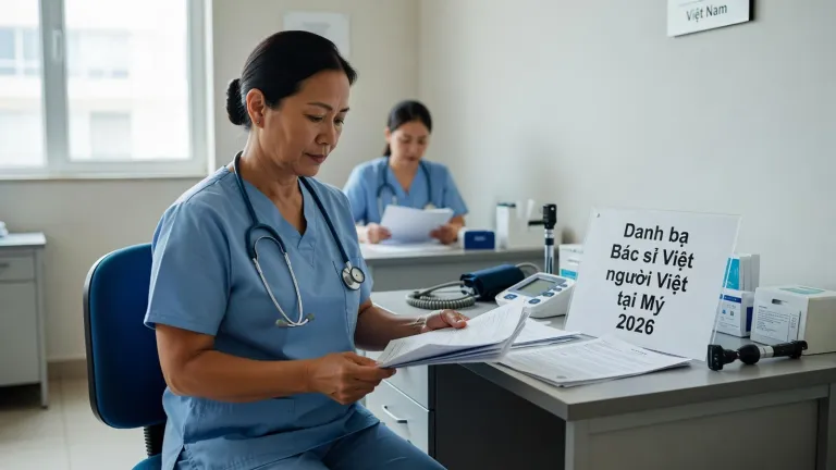 Danh bạ Bác sĩ Việt cho người Việt tại Mỹ 2026: cách tìm bác sĩ nói tiếng Việt