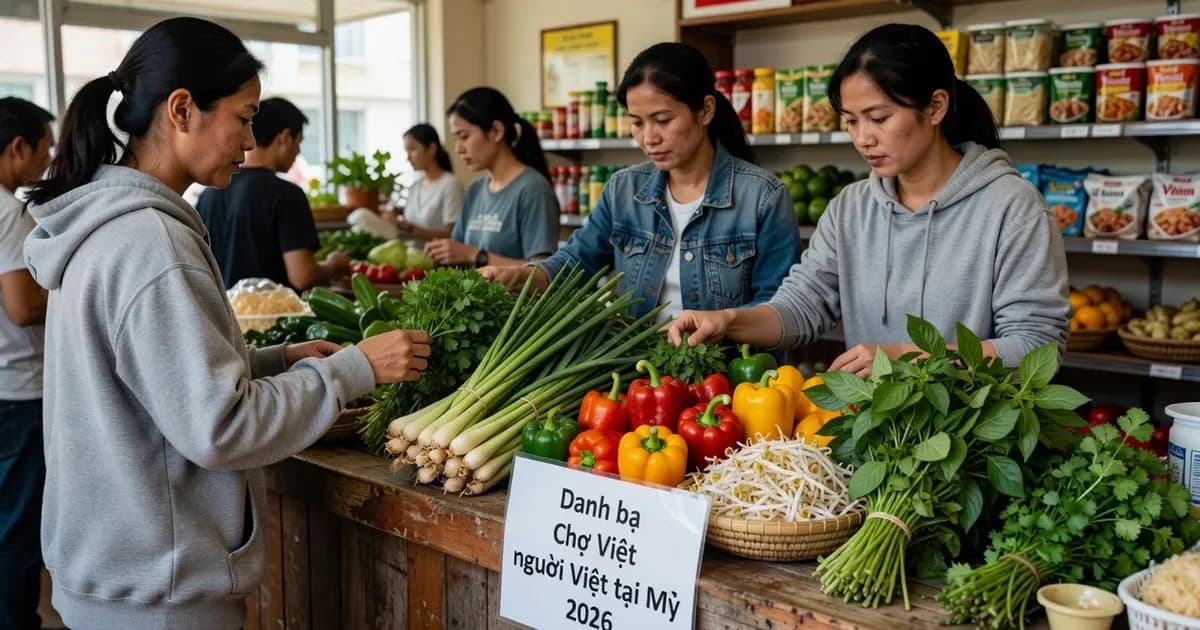 Danh bạ chợ Việt cho người Việt tại Mỹ 2026: cách tìm và lưu ý