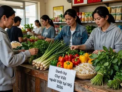 Danh bạ chợ Việt cho người Việt tại Mỹ 2026: cách tìm và lưu ý