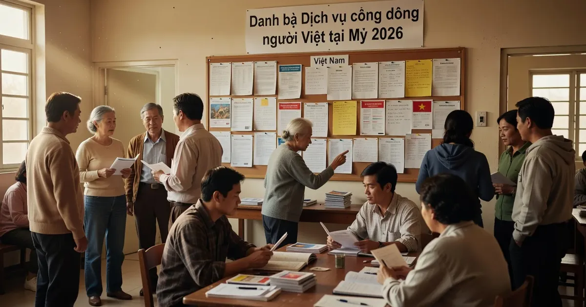 Danh bạ Dịch vụ cộng đồng người Việt tại Mỹ 2026