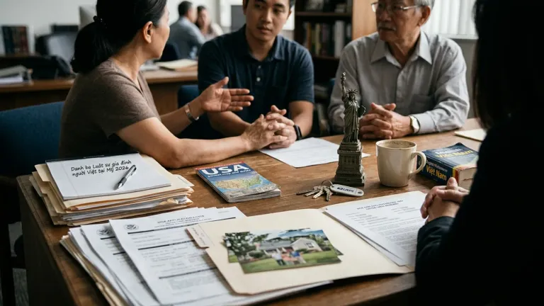 Danh bạ luật sư gia đình người Việt tại Mỹ 2026: cách tìm và xác minh đúng người