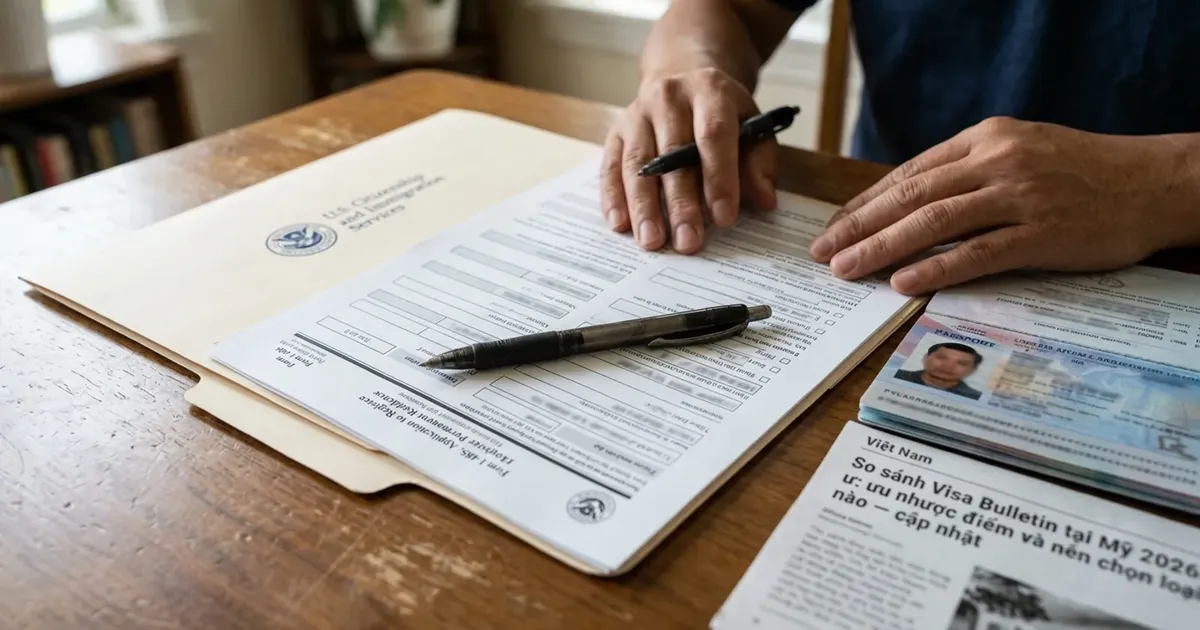 So sánh Visa Bulletin tại Mỹ 2026: ưu nhược điểm và nên đọc bảng nào