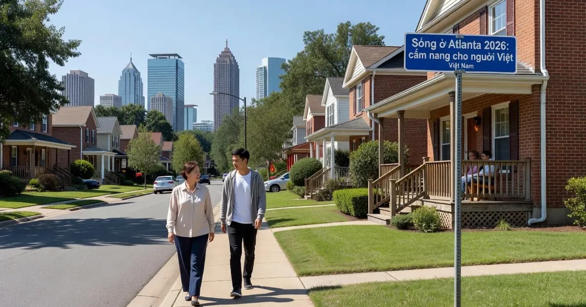 Sống ở Atlanta, Georgia 2026: cẩm nang cho người Việt
