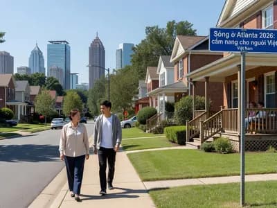 Sống ở Atlanta, Georgia 2026: cẩm nang cho người Việt