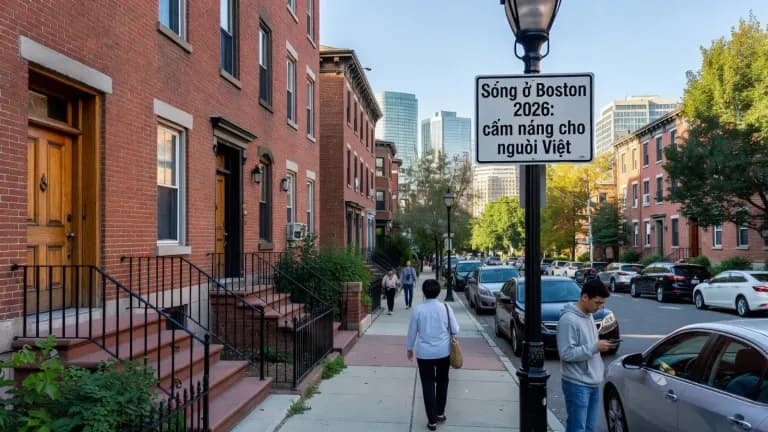 Sống ở Boston 2026: cẩm nang cho người Việt