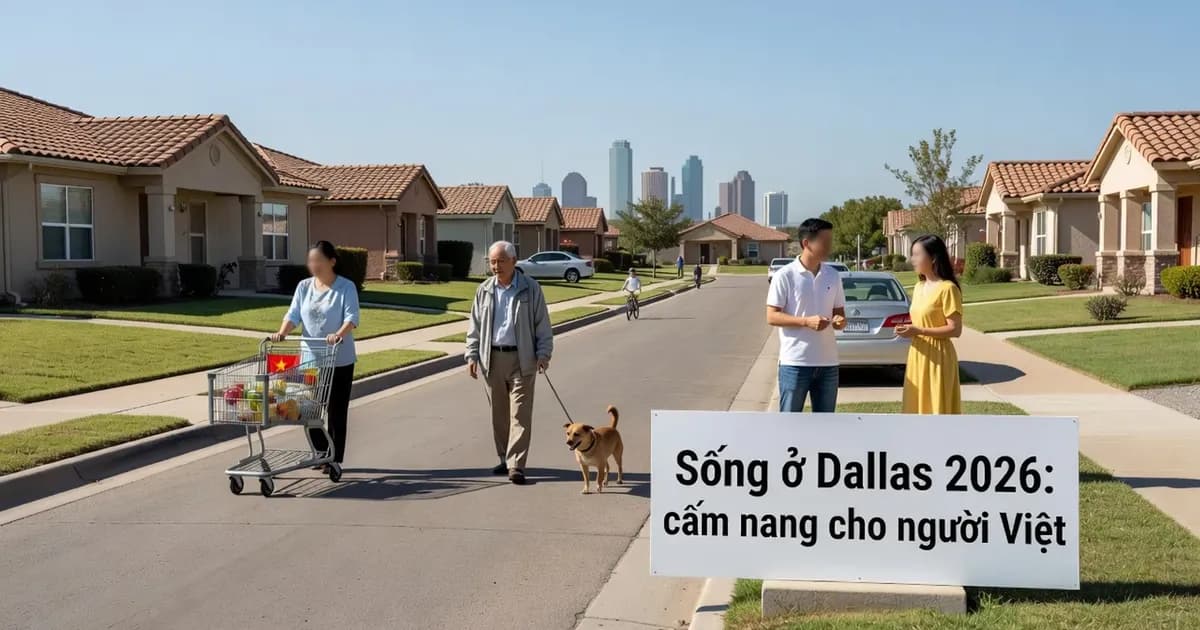 Sống ở Dallas 2026: cẩm nang cho người Việt