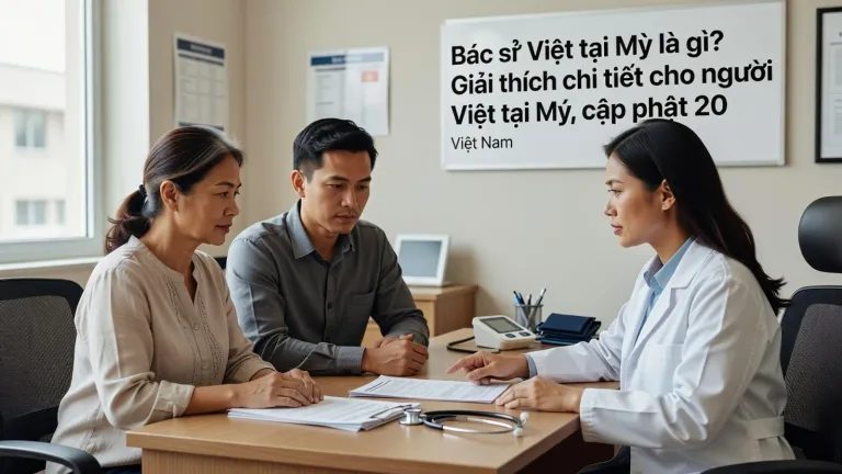 Bác sĩ Việt tại Mỹ là gì? Giải thích chi tiết 2026 cho người Việt