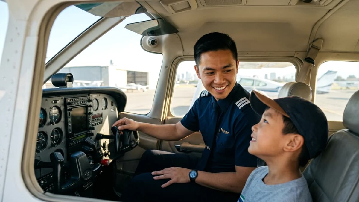 Cựu bệnh nhi Make-A-Wish trở thành phi công, truyền cảm hứng sống