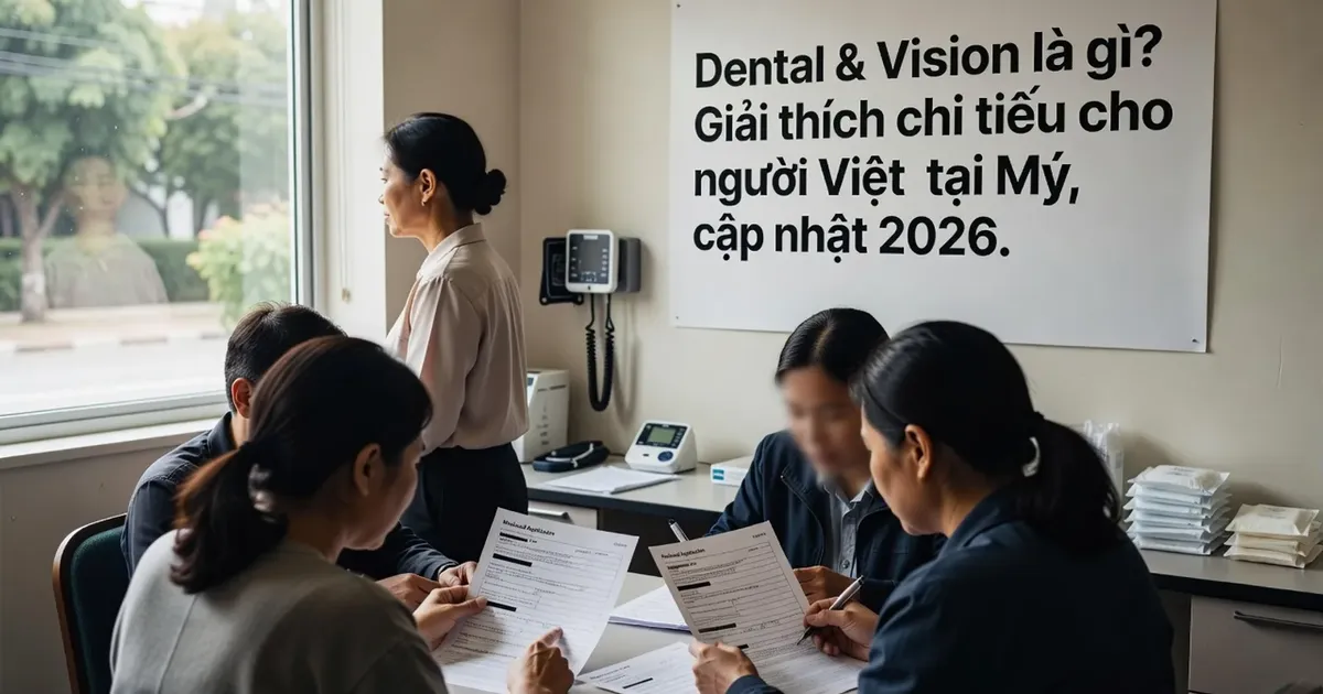 Dental & Vision là gì? Giải thích chi tiết cho người Việt tại Mỹ, 2026