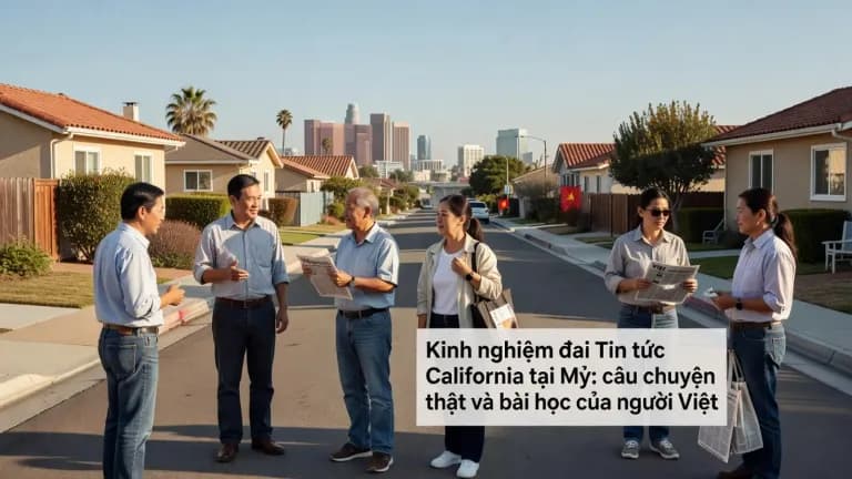 Kinh nghiệm Tin tức California tại Mỹ: câu chuyện thật và bài học của người Việt 2026