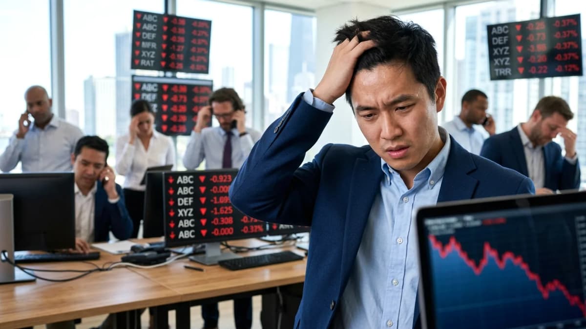 Thị trường chứng khoán Mỹ giảm mạnh giữa căng thẳng Iran và lo ngại lãi suất tăng