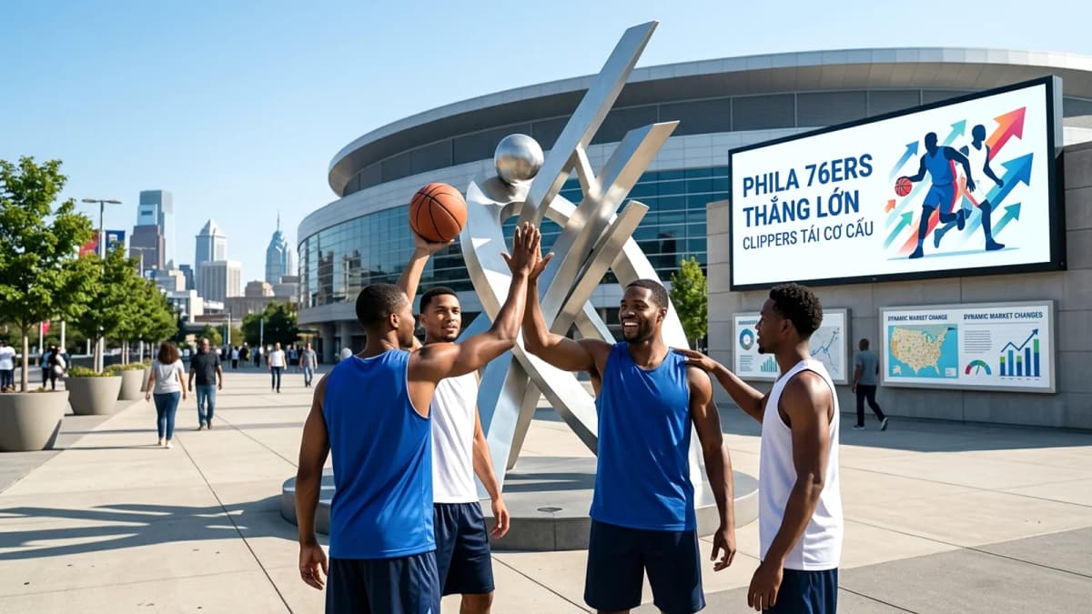 Thị trường chuyển nhượng NBA 2026: Philadelphia 76ers thắng lớn, Clippers tái cơ cấu